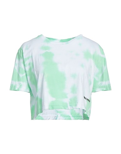 HINNOMINATE Crop top Verde chiaro 100% Cotone
