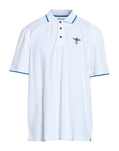 AERONAUTICA MILITARE Polo shirt White 100% Cotton