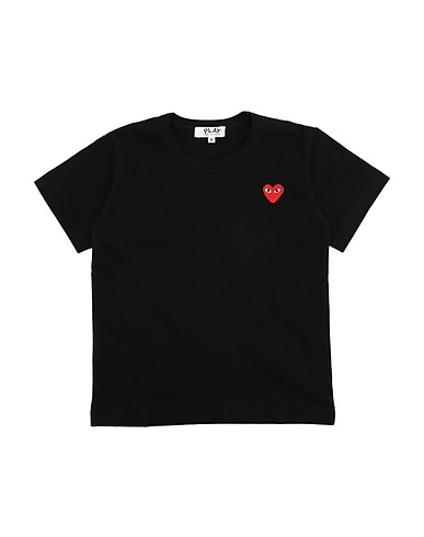 COMME des GARÇONS PLAY T-shirt Black 100% Cotton