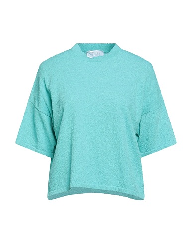 DANIELE FIESOLI Sweater Turquoise 74% Organic cotton, 26% Recycled polyamide