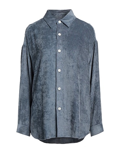 RAG & BONE Solid colour shirts & blouses Slate blue 100% Viscose