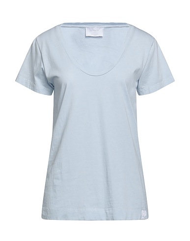 DANIELE FIESOLI Basic T-Shirt Sky blue 100% Cotton
