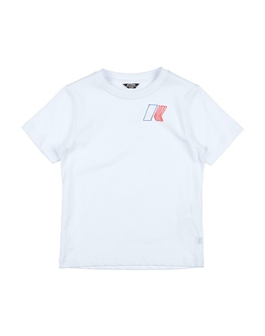 K-WAY T-shirt White 100% Cotton