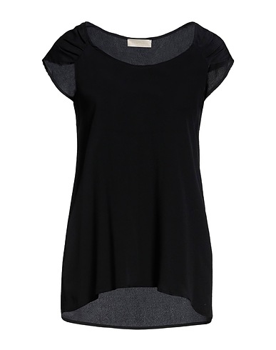 MOMONÍ Top Black 65% Acetate, 35% Silk