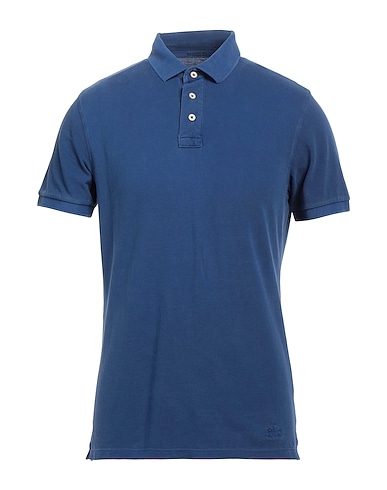B.D.BAGGIES Polo shirt Navy blue 100% Cotton