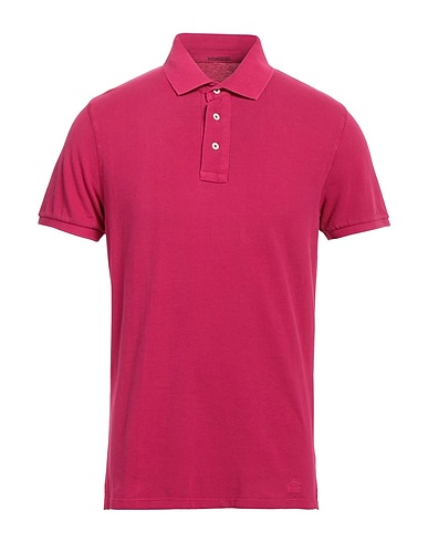B.D.BAGGIES Polo Magenta 100% Cotone