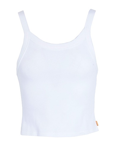 LEVI'S Vest GT TANK White 57% Cotton, 38% Polyester, 5% Elastane