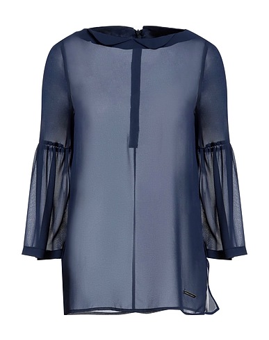FRANKIE MORELLO Top Navy 100% Polyester