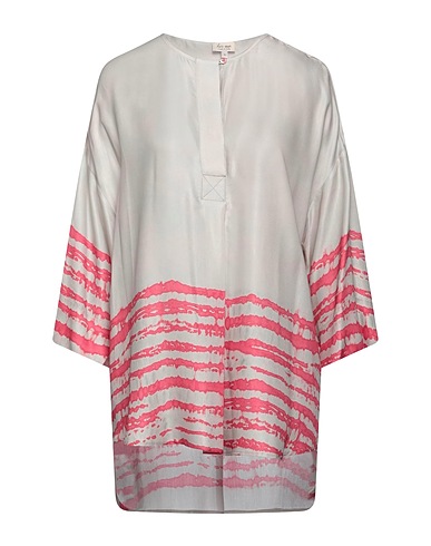 HER SHIRT HER DRESS Τοπ Ανοιχτό γκρι 65% Βισκόζη, 35% Μετάξι
