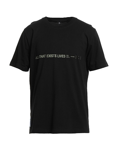 McQ Alexander McQueen T-shirt Nero 100% Cotone, Poliestere