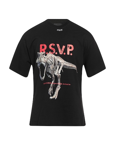 REVENANT RV NT T-shirt Black 100% Cotton