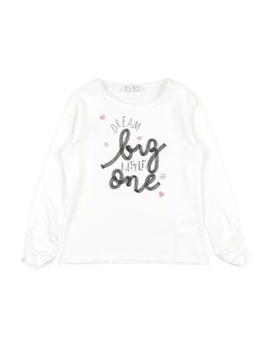 ELSY T-shirt Ivory 95% Cotton, 5% Elastane