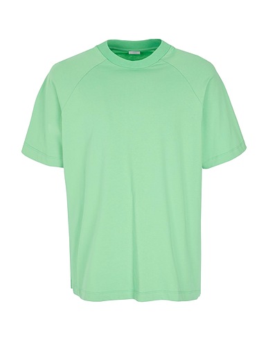 8 by YOOX オーバーサイズTシャツ ORGANIC COTTON RAGLAN SHOULDER T-SHIRT
 グリーン コットン 100%