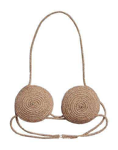 NUÉ Top Oro 100% Seta