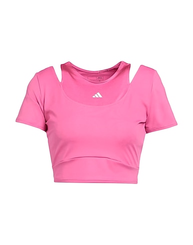 ADIDAS Crop top HIIT AEROREADY CROPPED TRAINING T-SHIRT
 Pink 83% Recycled polyester, 17% Elastane