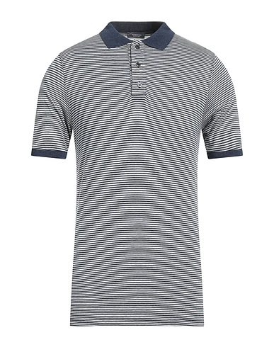 ROSSOPURO Polo shirt Navy blue 100% Viscose