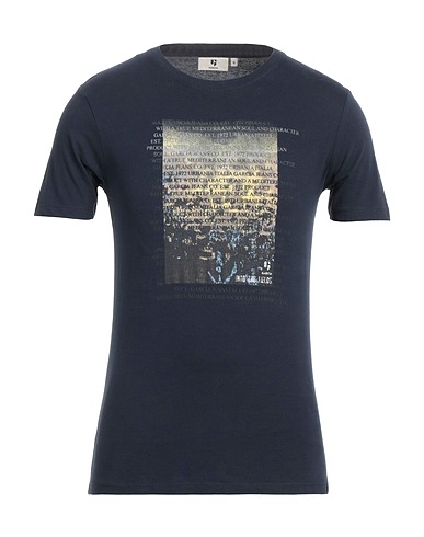 GARCIA T-shirt Blu notte 100% Cotone