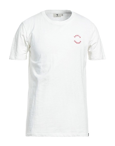 GARCIA T-shirt Bianco 100% Cotone