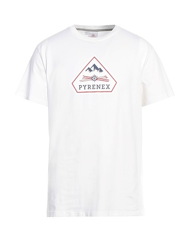 PYRENEX T-shirt White 95% Organic cotton, 5% Elastane