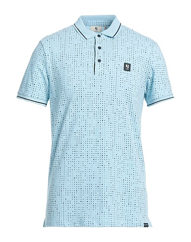 GARCIA Polo Celeste 100% Cotone