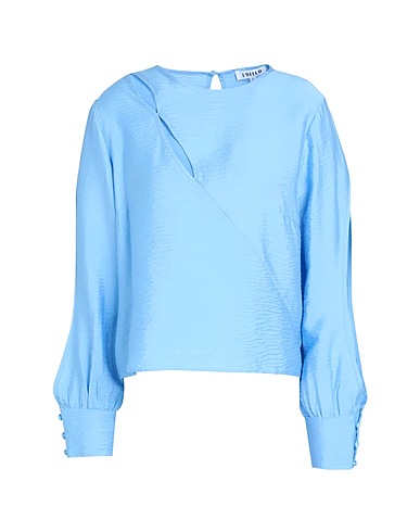 EDITED Τοπ Clarice Blouse
 Ανοιχτό μπλε 88% Βισκόζη EcoVero™, 12% Πολυαμίδη