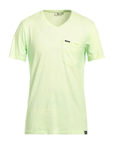GARCIA Basic T-Shirt Lime green 100% Cotton