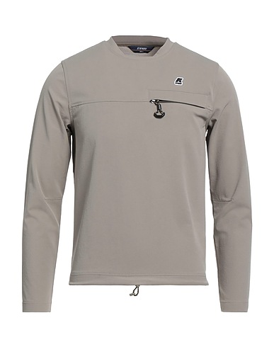 K-WAY Felpa Grigio 80% Cotone, 12% Elastan, 8% Poliestere