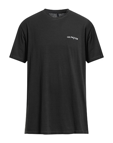 ISO.POETISM by TOBIAS BIRK NIELSEN T-shirt Charcoal 100% Cotton
