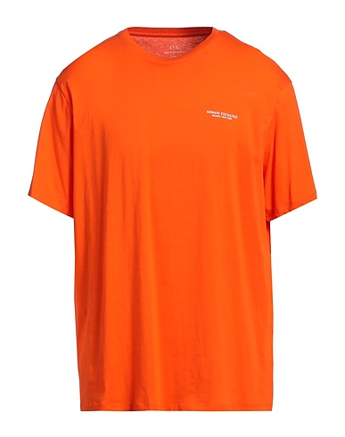 ARMANI EXCHANGE Basic T-Shirt Orange 100% Cotton