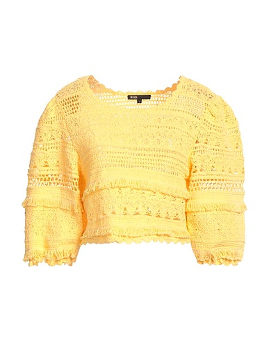 MAJE Top Yellow 100% Cotton