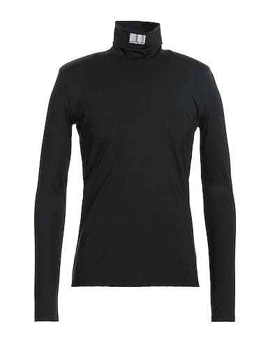 VETEMENTS T-shirt Black 80% Polyamide, 20% Elastane
