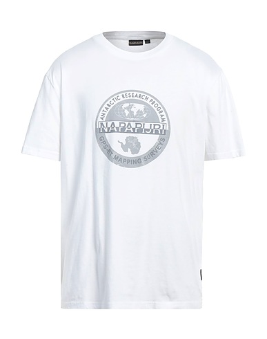 NAPAPIJRI T-Shirt Weiß 100% Baumwolle