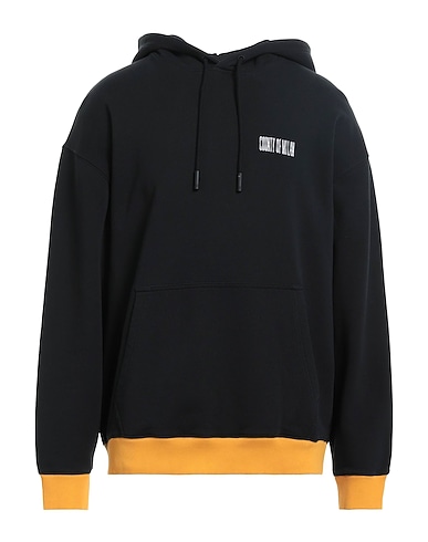 MARCELO BURLON | Black Men‘s Hooded Sweatshirt | YOOX