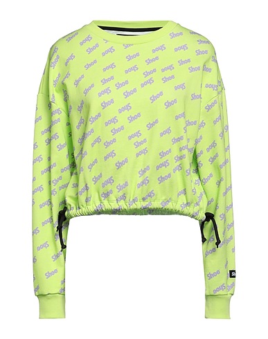 SHOE Sweatshirt Limettengrün 100% Baumwolle