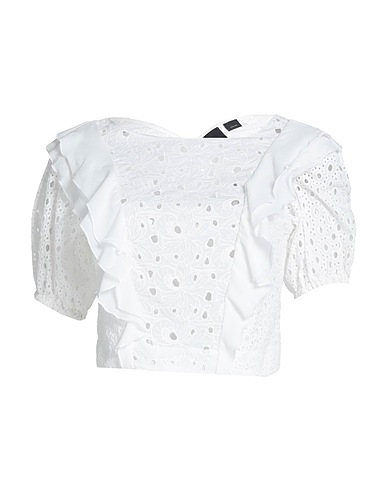 PINKO Top White 100% Cotton