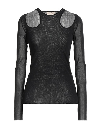FUZZI T-shirt Black 100% Polyamide