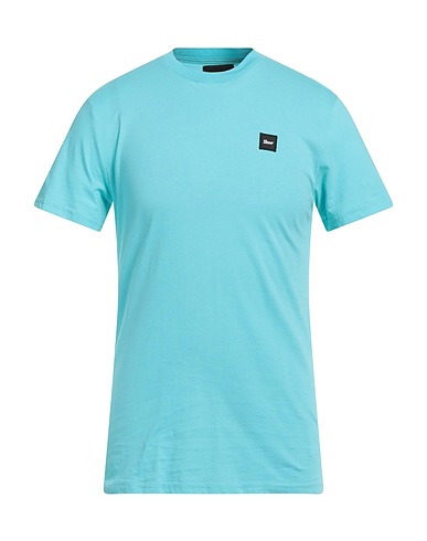 SHOE Basic T-Shirt Turquoise 100% Cotton