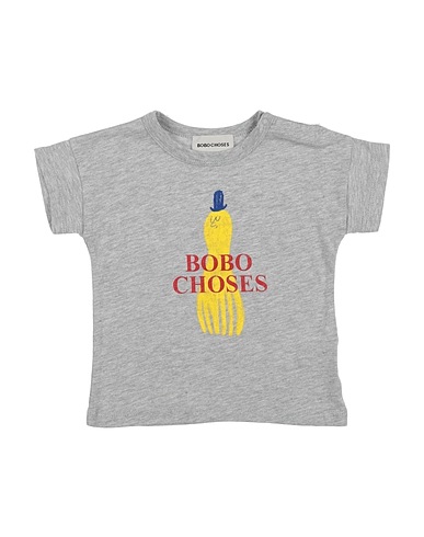 BOBO CHOSES T-shirt Grey 100% Cotton