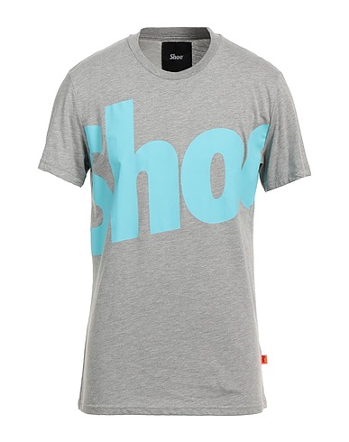 SHOE T-shirt Grigio 100% Cotone