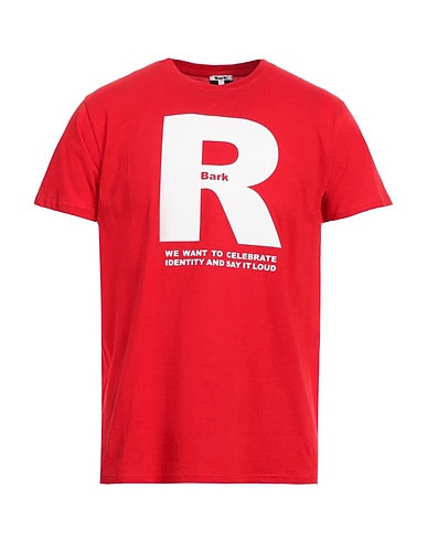 BARK T-shirt Red 100% Cotton