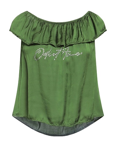 ODI ET AMO Top Verde scuro 100% Cotone