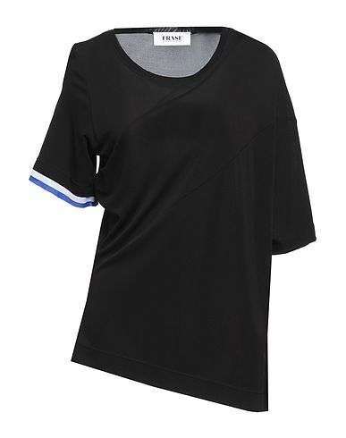 FRASE FRANCESCA SEVERI T-shirt Black 100% Viscose, Polyester