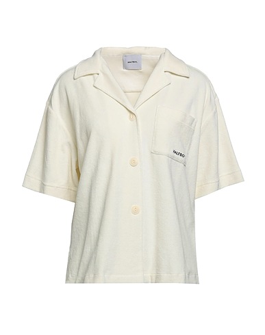 HALFBOY Camicie e bluse tinta unita Avorio 80% Cotone, 20% Poliammide
