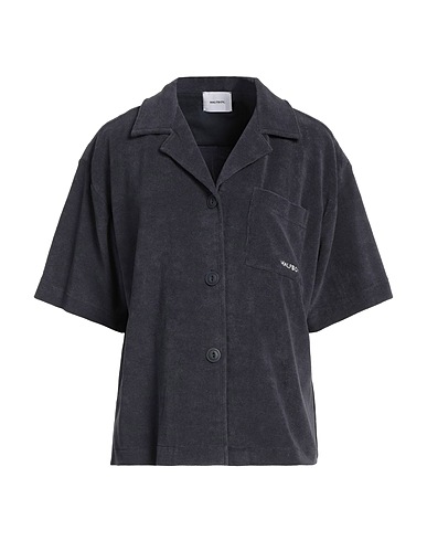 HALFBOY Camicie e bluse tinta unita Blu notte 80% Cotone, 20% Poliammide