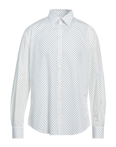 DOLCE&GABBANA Patterned shirt White 100% Cotton