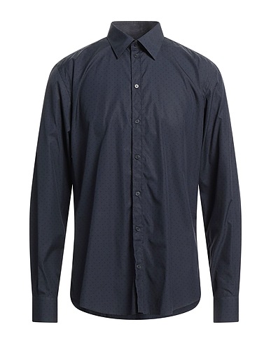 DOLCE&GABBANA Camicia fantasia Blu notte 100% Cotone