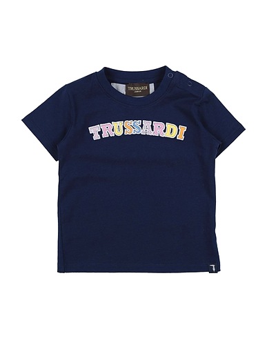 TRUSSARDI JUNIOR T-shirt Navy blue 100% Cotton