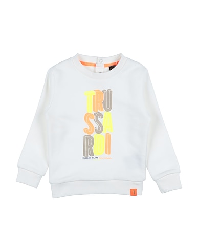 TRUSSARDI JUNIOR Sweatshirt Ivory 100% Cotton