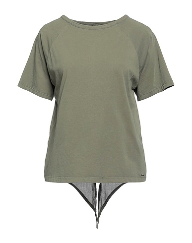 ARMANI EXCHANGE T-shirt Military green 100% Cotton