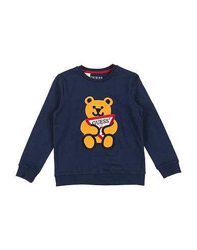GUESS Sweatshirt Midnight blue 100% Cotton
